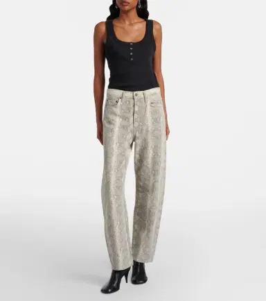 Citizens of Humanity Miro snake-print barrel-leg jeans | Thumbnail 4 Citizens of Humanity Miro snake-print barrel-leg jeans | Thumbnail 4
