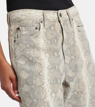 Citizens of Humanity Miro snake-print barrel-leg jeans | Thumbnail 7 Citizens of Humanity Miro snake-print barrel-leg jeans | Thumbnail 7
