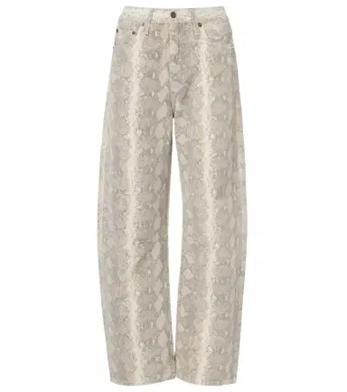 Citizens of Humanity Miro snake-print barrel-leg jeans | Thumbnail 1 Citizens of Humanity Miro snake-print barrel-leg jeans | Thumbnail 1