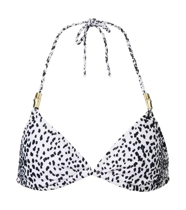 Heidi Klein Icaria printed bikini top