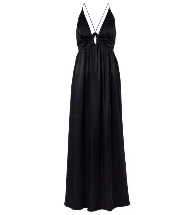 Heidi Klein Meteora silk satin maxi dress