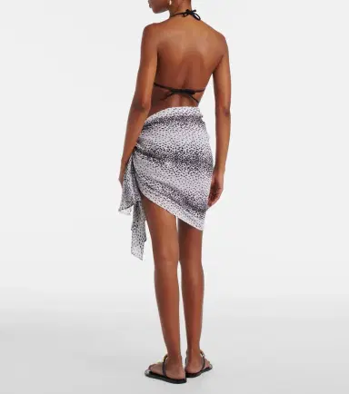 Heidi Klein Icaria cotton and silk beach cover-up | Thumbnail 3
