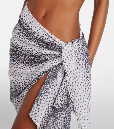 Heidi Klein Icaria cotton and silk beach cover-up | Thumbnail 4