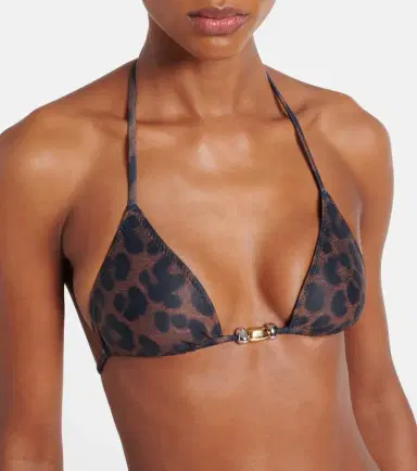 Same Beaded printed bikini top | Thumbnail 3