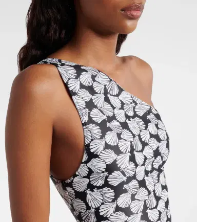 Same Printed one-shoulder swimsuit | Thumbnail 2