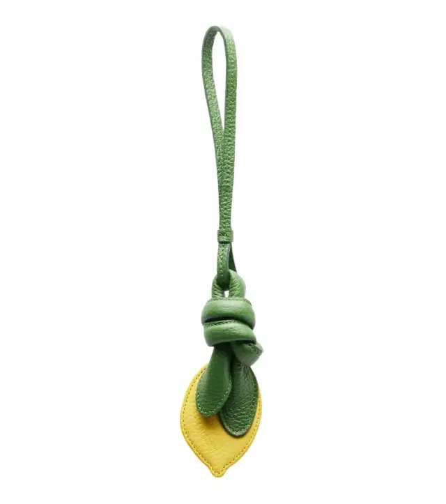 Le Citron Small leather bag charm