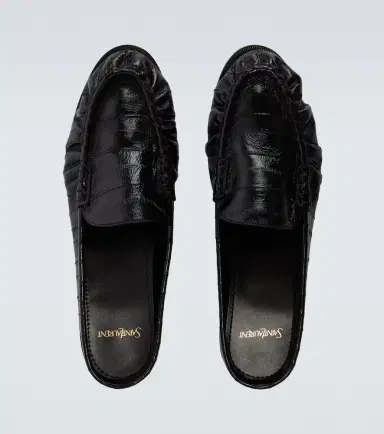 Saint Laurent Le Loafer eel leather mules | Thumbnail 4 Saint Laurent Le Loafer eel leather mules | Thumbnail 4