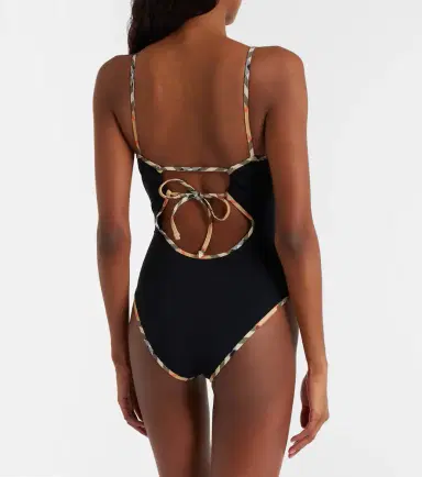 Burberry Check swimsuit | Thumbnail 4 Burberry Check swimsuit | Thumbnail 4