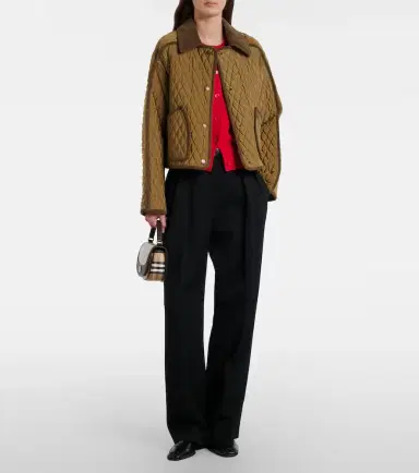 Burberry Sienna EKD wool and cashmere cardigan | Thumbnail 3