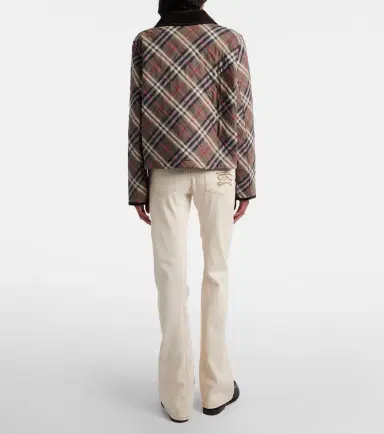 Burberry Embroidered flared jeans | Thumbnail 3