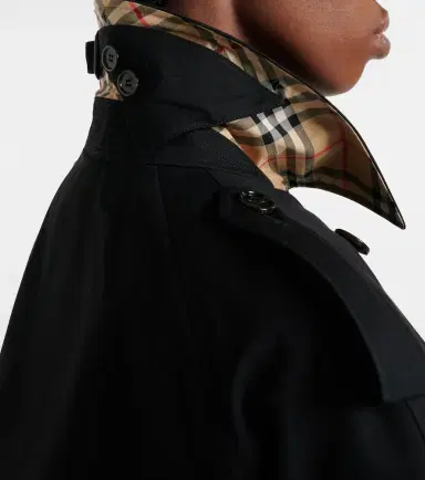 Burberry Cropped cotton gabardine trench jacket | Thumbnail 3 Burberry Cropped cotton gabardine trench jacket | Thumbnail 3