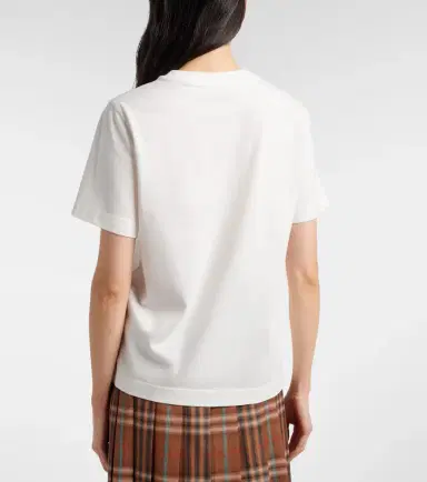 Burberry Cotton jersey T-shirt | Thumbnail 4 Burberry Cotton jersey T-shirt | Thumbnail 4