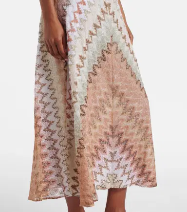 Missoni Lamé midi dress | Thumbnail 3 Missoni Lamé midi dress | Thumbnail 3