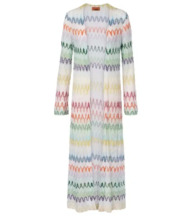 Lamé cardigan