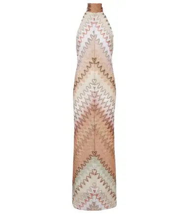 Missoni Halterneck lamé maxi dress | Thumbnail 1