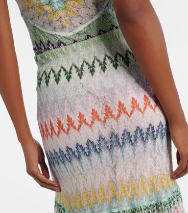 Missoni Tiered lamé maxi skirt | Thumbnail 6