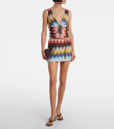 Missoni Gathered lamé top | Thumbnail 2