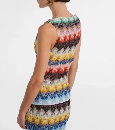 Missoni Gathered lamé top | Thumbnail 3