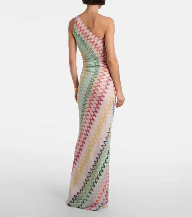 Missoni One-shoulder lamé gown | Thumbnail 2 Missoni One-shoulder lamé gown | Thumbnail 2