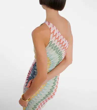 Missoni One-shoulder lamé gown | Thumbnail 4 Missoni One-shoulder lamé gown | Thumbnail 4