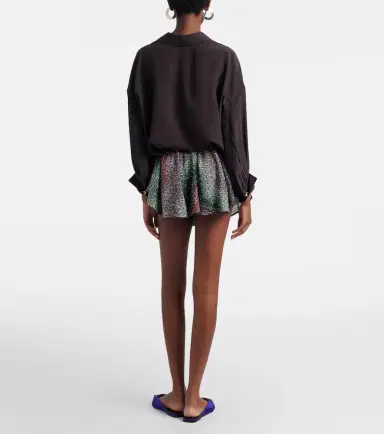 Missoni Sequined lamé miniskirt | Thumbnail 3