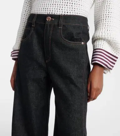 Brunello Cucinelli Wide-leg jeans | Thumbnail 3