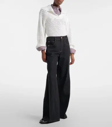 Brunello Cucinelli Wide-leg jeans | Thumbnail 4