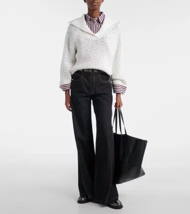 Brunello Cucinelli Wide-leg jeans | Thumbnail 6