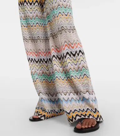 Missoni Wave high-rise wide-leg pants | Thumbnail 4 Missoni Wave high-rise wide-leg pants | Thumbnail 4
