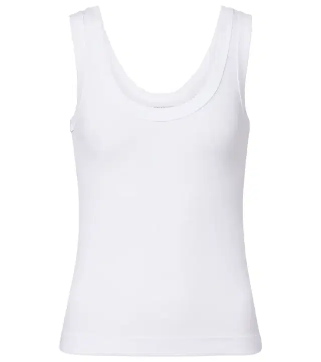 Cotton-blend tank top
