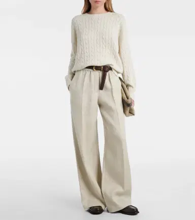 Brunello Cucinelli Sequined cotton-blend sweater | Thumbnail 3