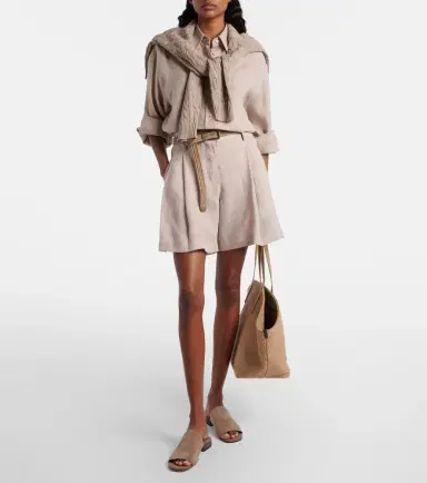 Brunello Cucinelli Linen top | Thumbnail 4