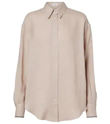 Brunello Cucinelli Linen top | Thumbnail 1