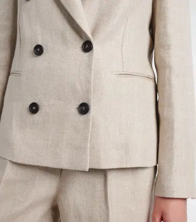 Brunello Cucinelli Linen and cotton blazer | Thumbnail 6 Brunello Cucinelli Linen and cotton blazer | Thumbnail 6