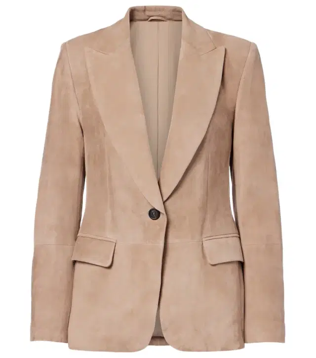 Brunello Cucinelli Suede blazer