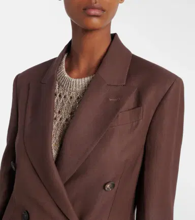 Brunello Cucinelli Double-breasted blazer | Thumbnail 2