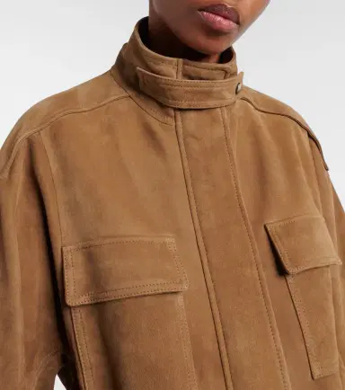 Brunello Cucinelli Suede field jacket | Thumbnail 2 Brunello Cucinelli Suede field jacket | Thumbnail 2