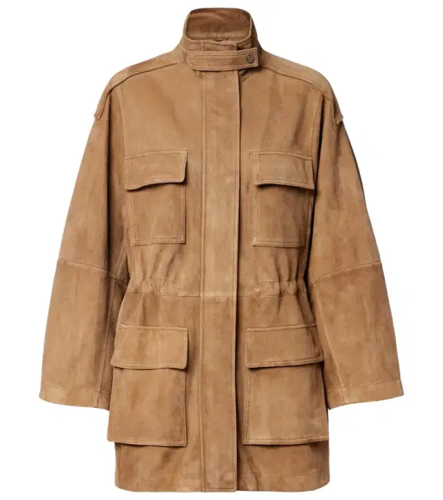 Suede field jacket Suede field jacket