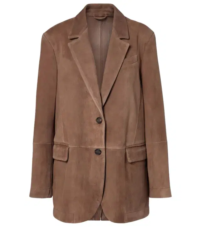 Brunello Cucinelli Suede blazer
