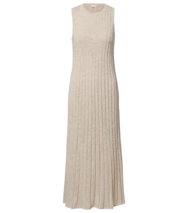 Brunello Cucinelli Ribbed-knit midi dress