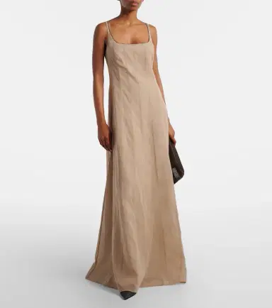Brunello Cucinelli Cotton maxi dress | Thumbnail 5