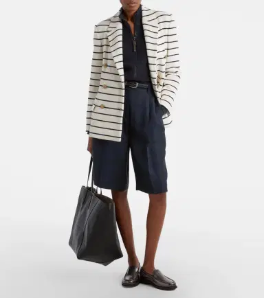 Brunello Cucinelli Monili twill Bermuda shorts | Thumbnail 4 Brunello Cucinelli Monili twill Bermuda shorts | Thumbnail 4