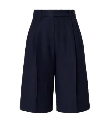 Brunello Cucinelli Monili twill Bermuda shorts | Thumbnail 1 Brunello Cucinelli Monili twill Bermuda shorts | Thumbnail 1