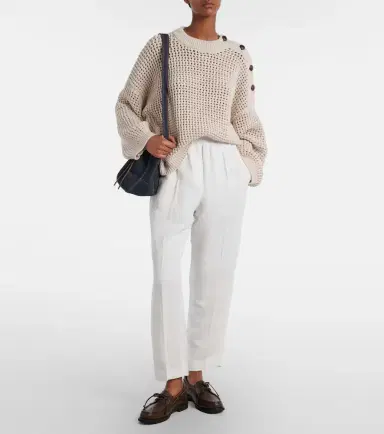 Brunello Cucinelli Mid-rise straight pants | Thumbnail 2