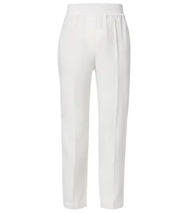 Mid-rise straight pants