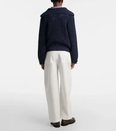 Brunello Cucinelli Cotton wide-leg pants | Thumbnail 5