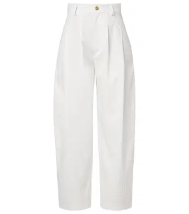 Brunello Cucinelli Cotton wide-leg pants | Thumbnail 1