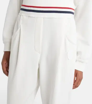Brunello Cucinelli Cotton-blend tapered pants | Thumbnail 3 Brunello Cucinelli Cotton-blend tapered pants | Thumbnail 3