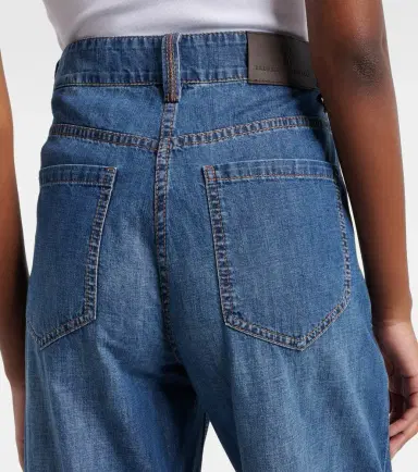 Brunello Cucinelli Wide-leg jeans | Thumbnail 3 Brunello Cucinelli Wide-leg jeans | Thumbnail 3
