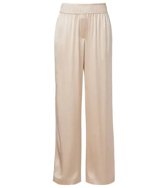 Brunello Cucinelli Silk-blend satin wide-leg pants
